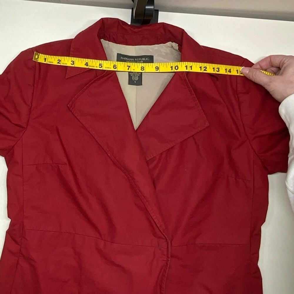 GUC | Banana Republic | Trench Coat | Red | Small - Picture 6 of 16
